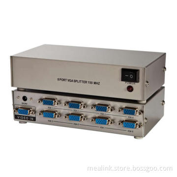 1 to 8 VGA Splitter (250MHz)